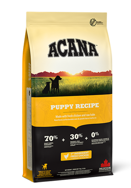 ACANA PUPPY RECIPE 