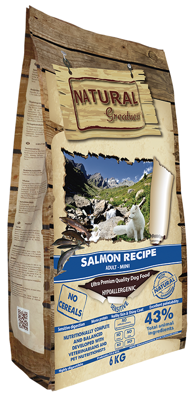 NATURAL GREATNESS RECETA SALMON MINI