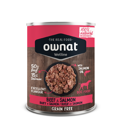 OWNAT WETLINE BEEF&SALMON