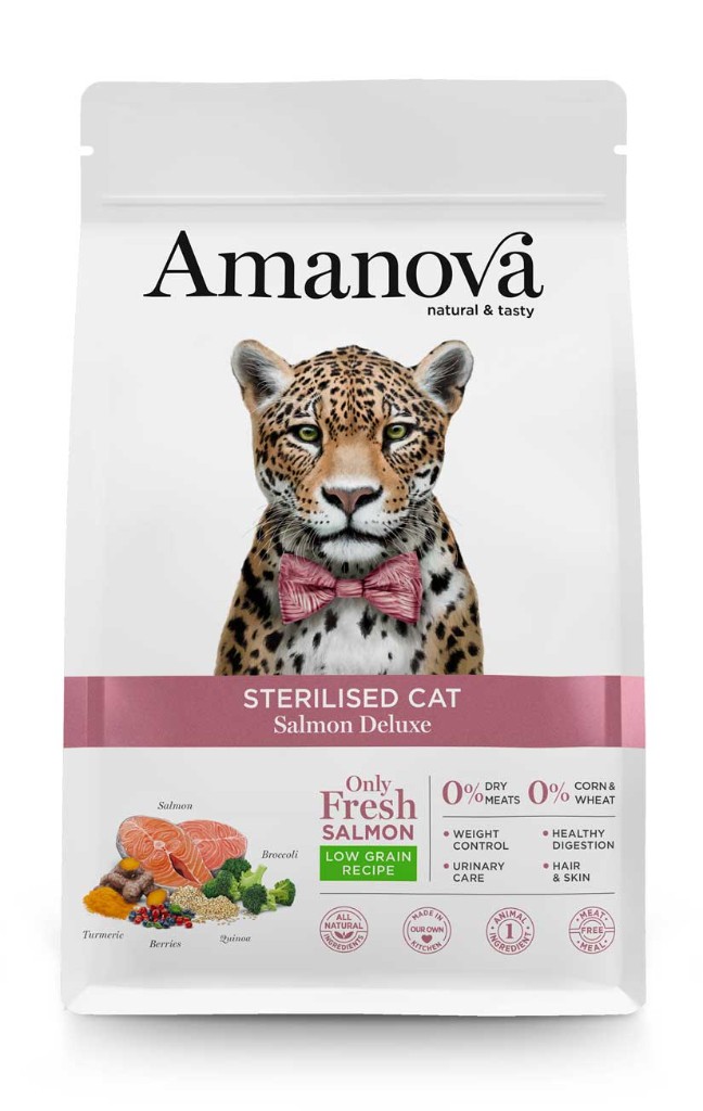 AMANOVA CAT STERILIZED DELUXE SALMON