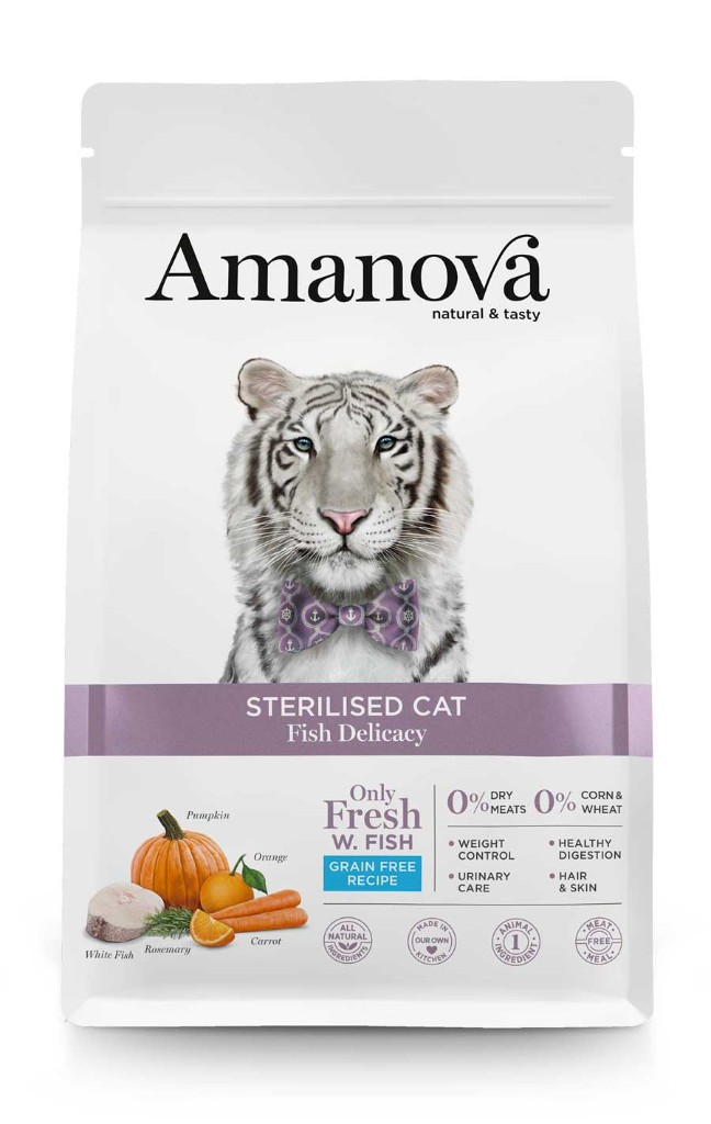 AMANOVA CAT ADULT STERILIZED FISH