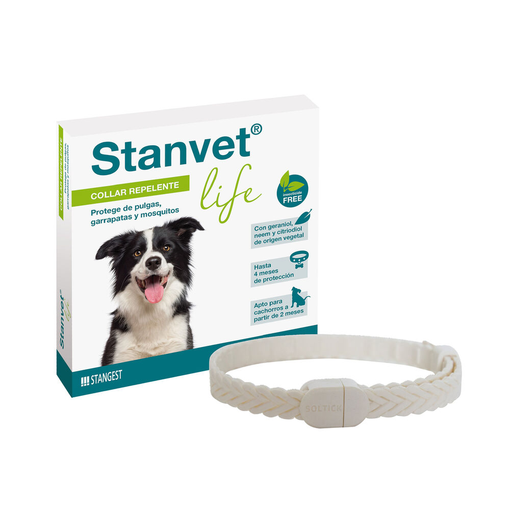 COLLAR ANTIPARASITARIO STANVET LIFE PERRO