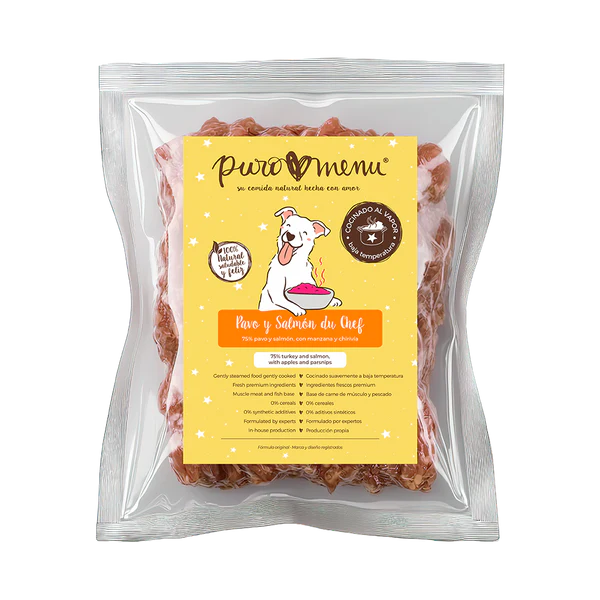 PURO MENU COCINADO PAVO Y SALMON DU CHEF