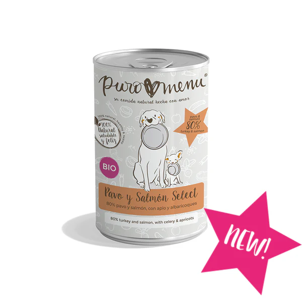 PURO MENU COCINADO PAVO Y SALMON SELECT