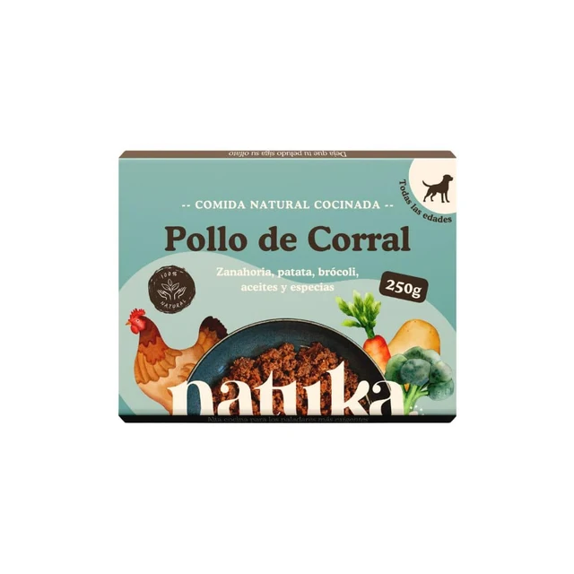 NATUKA MENU COCINADO POLLO