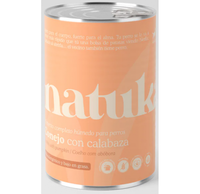 NATUKA LATA CONEJO Y CALABAZA